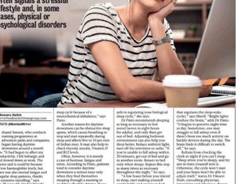 falling asleep at your desk