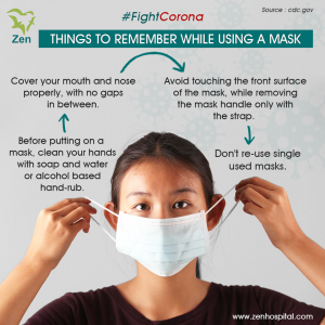 Things to remember while using a mask