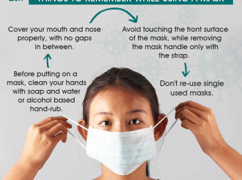 Things to remember while using a mask