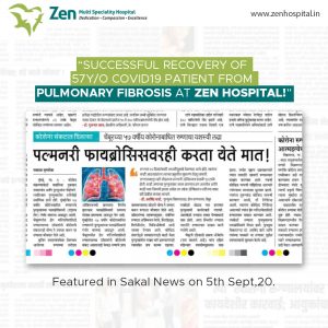Pulmonary fibrosis at zen hospital