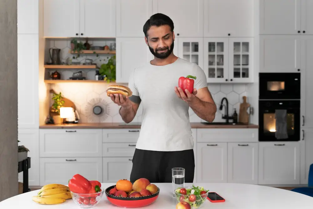 Diet after piles surgery including fiber rich foods and fluids